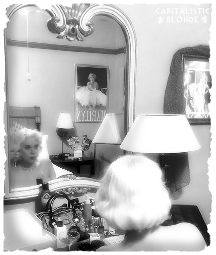Financial Goddess Diamond Diva Princess in Marilyn Monroe's favored suite