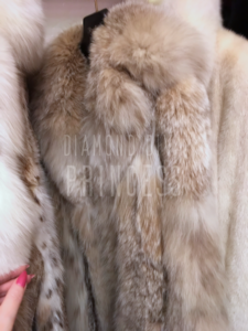Canadian Lynx Fur Glamour Diamond Diva Princess