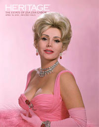 Zsa Zsa Gabor Auction